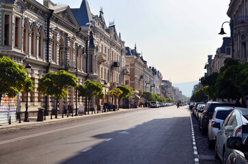 Georgia Republic - Tbilisi David Agmashenebeli Street