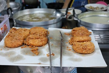 fried chicken nuggets
