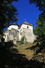 Fototapeta na wymiar Ruins of the castle in Ojcow - Ojcow National Park, Poland