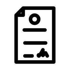 Certificate icon