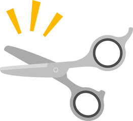 散髪用のハサミ