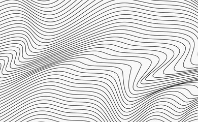 Wave pattern. Vector illustration.