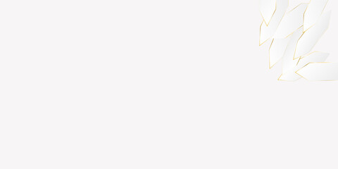 Obraz premium White gold background, vector illustration