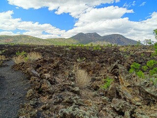 North America, Arizona, Flagstaff, Sunset Crater Volcano National Monument