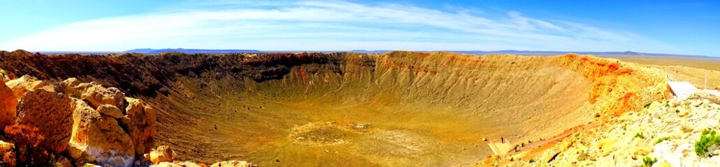 North America, United States, Arizona, Coconino County, Meteor Crater