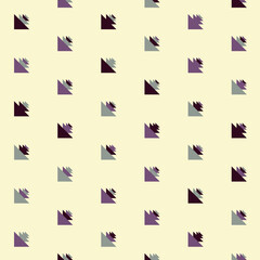 Abstract Color Halftone Dots generative art background illustration