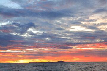 Twilight Sky and the sea