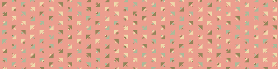 Abstract Color Halftone Dots generative art background illustration