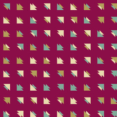 Abstract Color Halftone Dots generative art background illustration