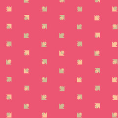 Abstract Color Halftone Dots generative art background illustration