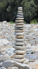 stone Pile zen concept