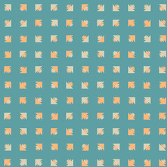 Abstract Color Halftone Dots generative art background illustration