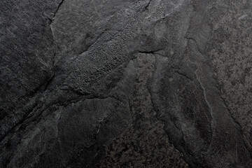 Dark grey black slate background or texture