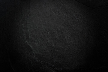 Dark grey black slate background or texture