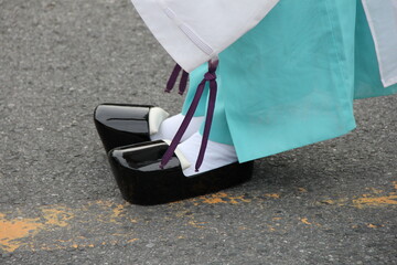 浅沓(神社の神職が履く靴)