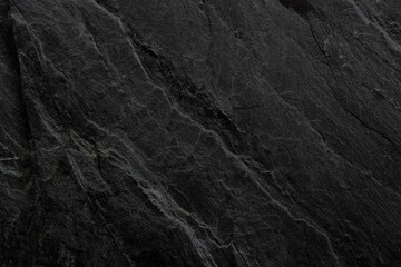 Dark grey black slate background or texture