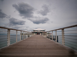 Center View to the Tea House at the Lübecker Bucht East Sea area
