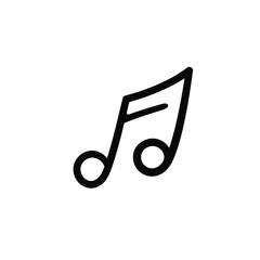 Hand drawn note. Simple vector icon