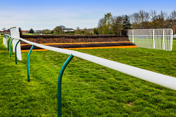 Warwick racecourse Warwickshire english midlands england UK