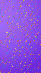 Festive wondrous confetti. Celebration stars. Rain