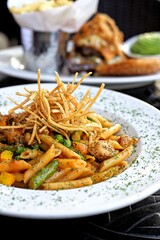 chicken and vegetables