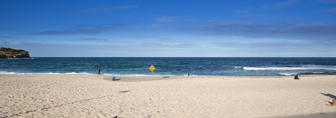 Bronte Beach Sydney Australia beautiful blue turquoise waters, great for swimming and surfing