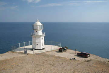 lighthouse on the coast