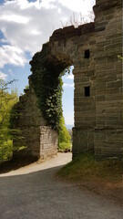 ruins of the castle