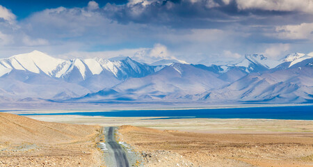 Nice view of Pamir in Tajikistan