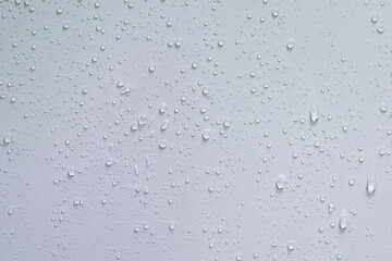 Raindrops on the wall