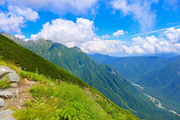 Japanese Mountain, August, 8月, 新穂高