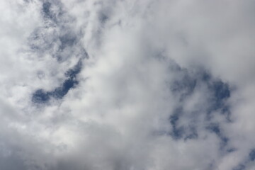 日本の美しい三次元の空と雲