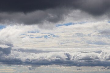 Japan's beautiful three-dimensional sky and clouds