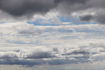 Japan's beautiful three-dimensional sky and clouds