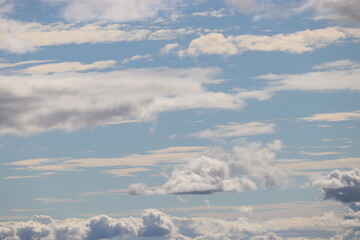 Japan's beautiful three-dimensional sky and clouds
