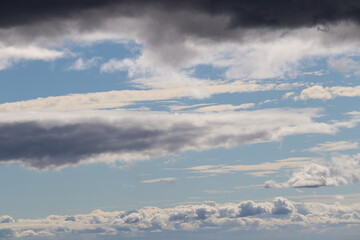 Japan's beautiful three-dimensional sky and clouds