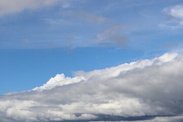 Japan's beautiful three-dimensional sky and clouds