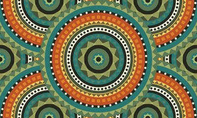 Abstract ornament background, seamless pattern	
