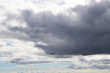 Obraz premium 日本の美しい三次元の空と雲