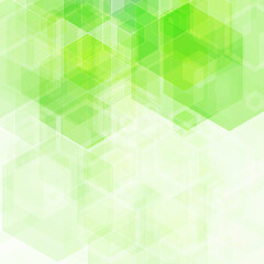 Fototapeta na wymiar Geometric background. Abstract background. Business vector. Design element. Green hexagon. eps 10