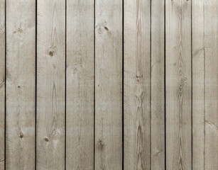 Close up of gray wooden fence panels