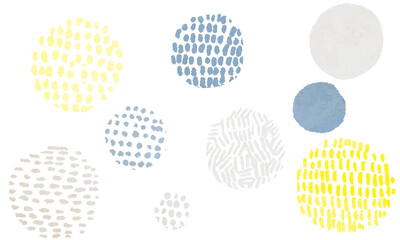 Hand drawn geometric pattern background