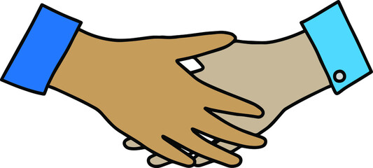 handshake illustration