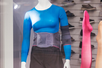 women's sports compression lingerie  and belt corset  taping  medicine help