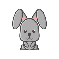 Fototapeta na wymiar rabbit mascot characters