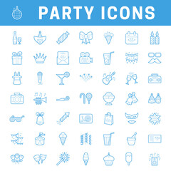 Liner party icons