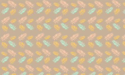 seamless pattern with leaves