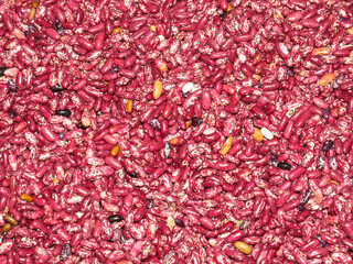 Red kidney beans in San Salvador, El Salvador