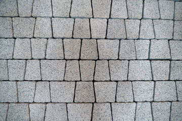 Paving stone close up