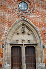 Bad Wilsnack in der Prignitz Eingang Wallfahrtskirche